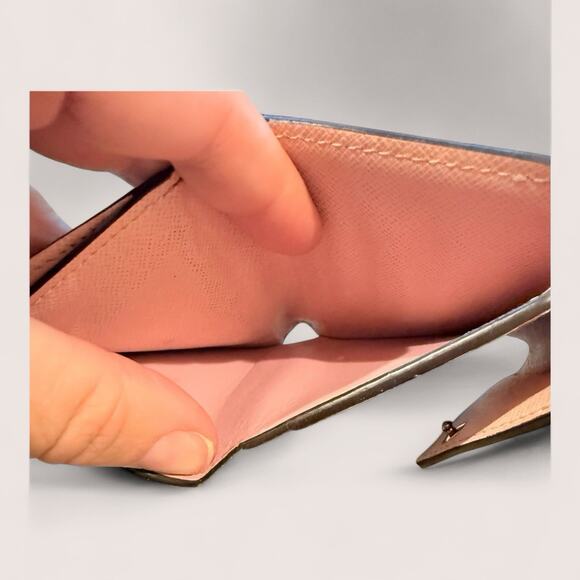 Louis Vuitton Monogram Canvas Rosalie Coin Purse Wallet Pink Interior - Picture 4 of 6